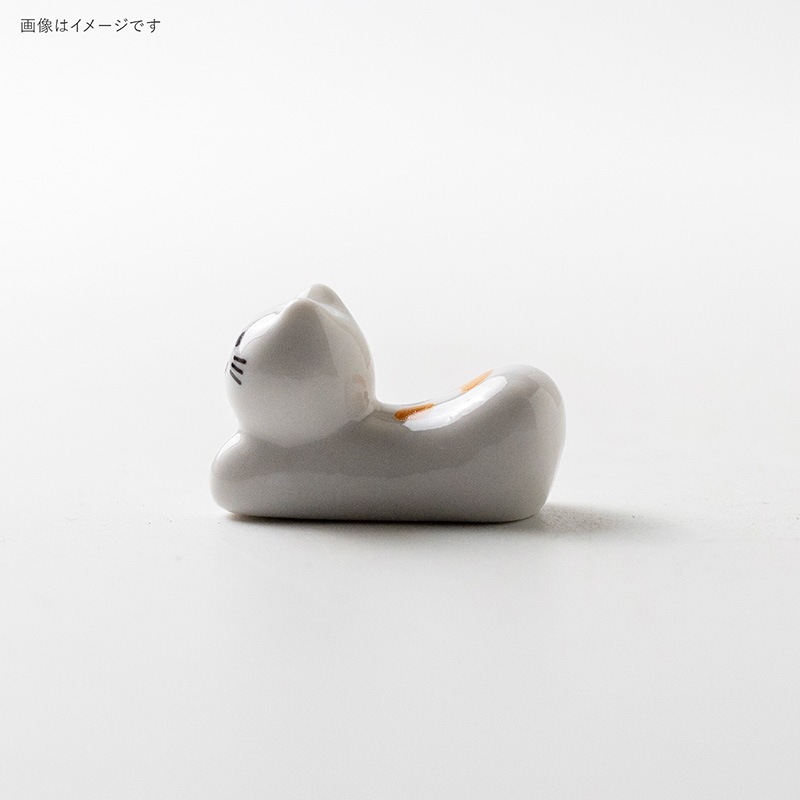 箸置き ゆったりみけねこ