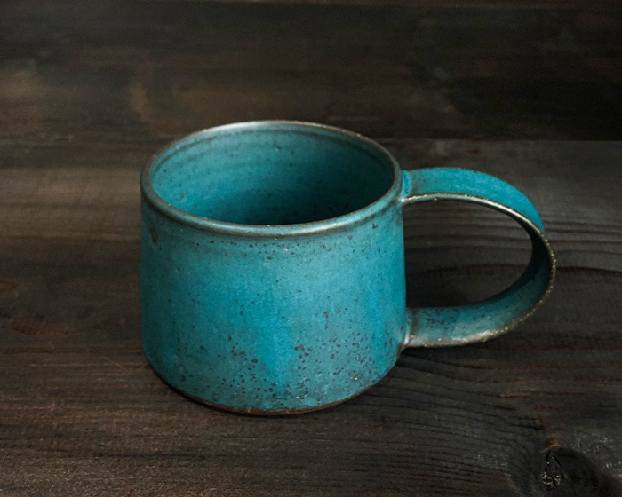 恩田陽子 マグカップ 青銅