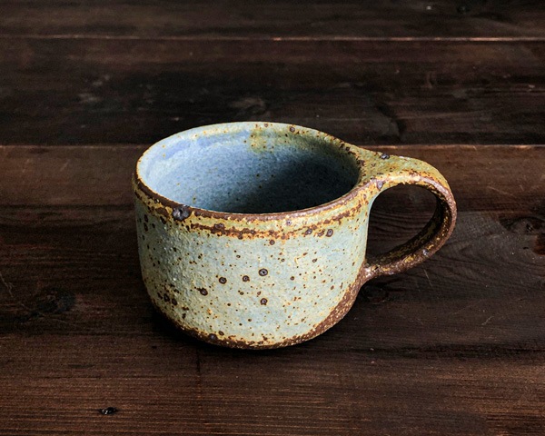 山本直毅 マグカップ アンティークブルー