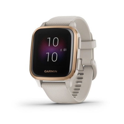 GARMIN（ガーミン）Venu Sq Music Light Sand/Rose Gold【010-02426-7１】|ガーミン　GARMIN|ブランド
