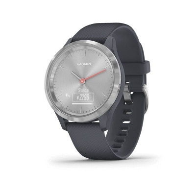 GARMIN�ʥ����ߥ��vivomove 3S Granite Blue / Silver��010-02238-70��