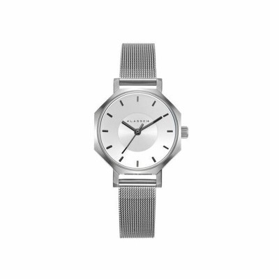 KLASSE14ʥ饹եƥOKTO Gunmetal White with Mesh Strap 28mmWOK20GU001S
