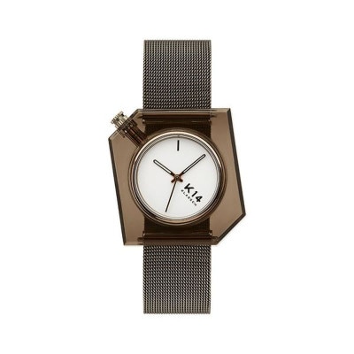 KLASSE14ʥ饹եƥˡK14 IRREGULARLY SQUARE  Vintage Gold with Mesh Strap 40mmWKF20VG001M