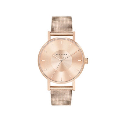 KLASSE14�ʥ��饹�ե����ƥ������VORALE Rose Gold with Mesh Strap 36mm��VO14RG003W��