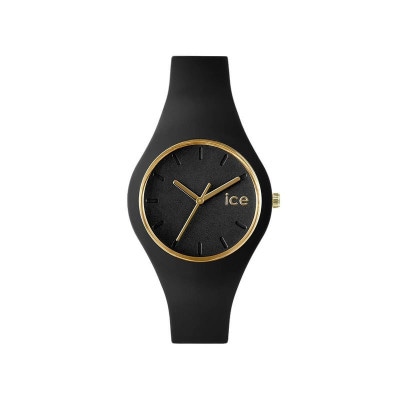 ICE watch�ʥ����������å���ICE glam �֥�å�/������� ���⡼�� 34mm��000982��