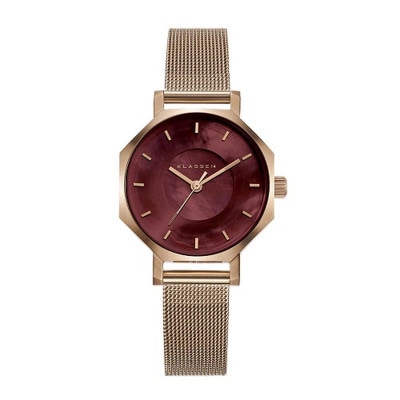 KLASSE14�ʥ��饹�ե����ƥ������VORALE OKTO Red MOP with Mesh Strap 28mm��WOK21RG012S��