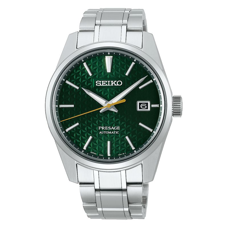 SEIKO PRESAGE�ʥץ쥶������˥�������å׸��� Sharp Edged SERIES DATE DISPLAY ��ư������SARX079��