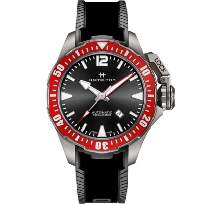 HAMILTONʥϥߥȥ˥ ͥӡ OPENWATER TITANIUMʥץ  ˥˼ưH77805335