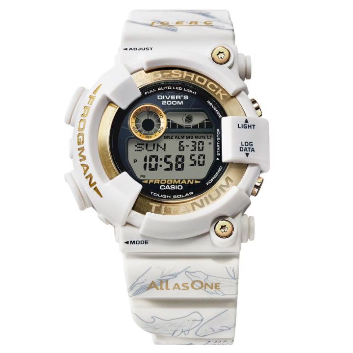 希少カラー G-SHOCK ジーショック G-8100LV ゴールド ホワイト CASIO G-SHOCK（ジーショック）【限定】MASTER OF G - SEA FROGMAN