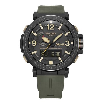 CASIO PRO TREK�ʥץ��ȥ�å��ˡڸ����Climber Line NANGA ����� ���ȥ����顼��PRW-6630NA-1A3JR��