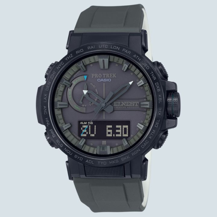 【希少 レア 】CASIO PRO TREK Ley ファーブル限定コラボモデル CASIO PRO TREK（プロトレック）【限定】Climber Line ELNEST CREATIVE