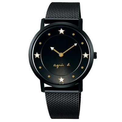 美品　限定モデル ANNA SUI ブラックローズ時計　アナログ アナスイ ANNA SUI ロッキンチャーム ハート ブラック （クロ