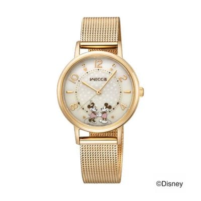CITIZEN wicca�ʥ����å��� �ڸ���600�ܡ� Disney���쥯����� �֥ߥå���&�ߥˡ��� ���ڥ��������ǥ� �����顼�ƥå� ��KP5-425-91��