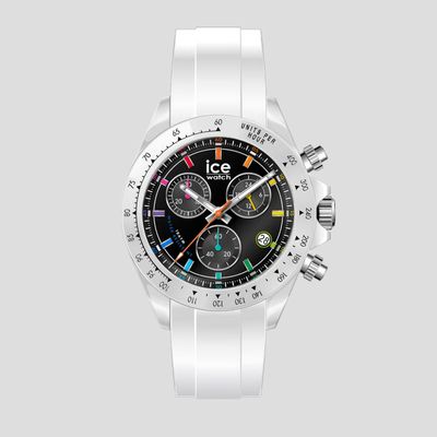 ICE watch�ʥ����������å��� BEWATCH-CHRONO  �ۥ磻�� �����ޥƥ��å� 41mm ��025631��