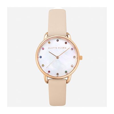 ALETTE BLANC�ʥ���åȥ֥��� �ڸ���300�ܡ� Birthstone collection mini �ۥ磻�� / �١����� ��4573417097452��
