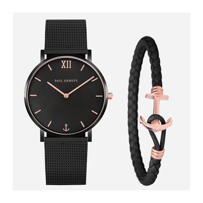 PAUL HEWITT�ʥݡ���ҥ塼���åȡ� �ڸ���� Sailor Line �֥�å�����쥤 39mm and PHREP Lite ������������� S������ ��PH-SA-R-Sm-B-4S��