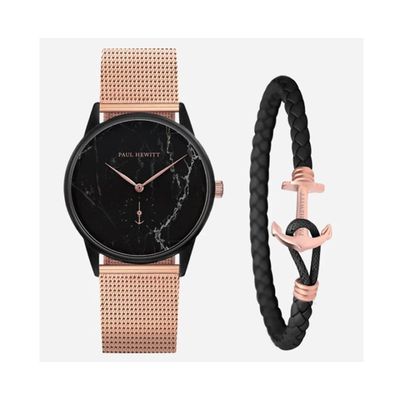 PAUL HEWITT�ʥݡ���ҥ塼���åȡ� Signature Line �֥�å��ޡ��֥� 38mm and PHREP Lite S������ ��ǥ�������PH-PM-3-S��