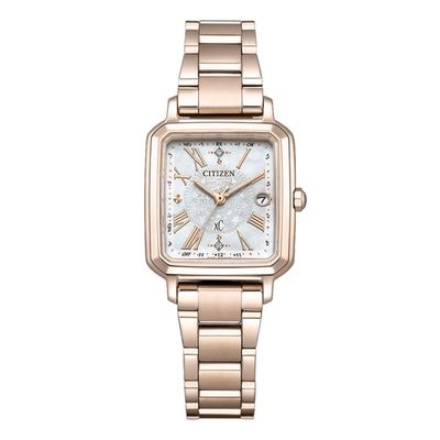 CITIZEN xC�ʥ����������� �ڸ���1500�ܡ� hikari collection SQUARE 2WAY MODEL Titania Happy Flight Eco-Drive ���� ��ES9506-54N��