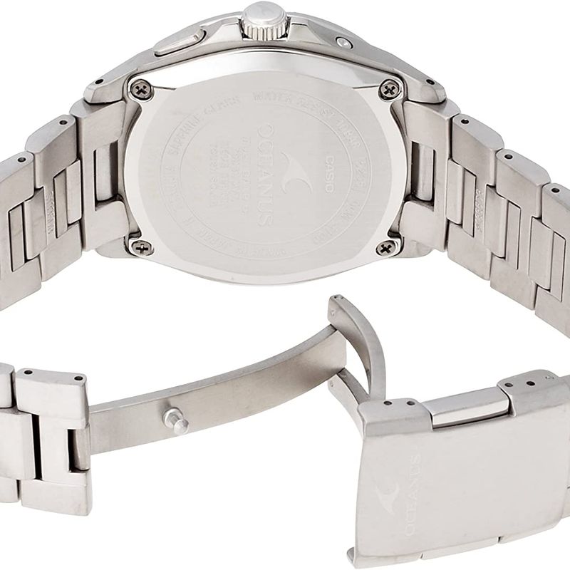 カシオ　オシアナス電波ソーラー ＯＣＷ−Ｓ100-1ＡＪＦ Amazon.com: CASIO Oceanus Men's Solar Radio-controlled Watch OCW