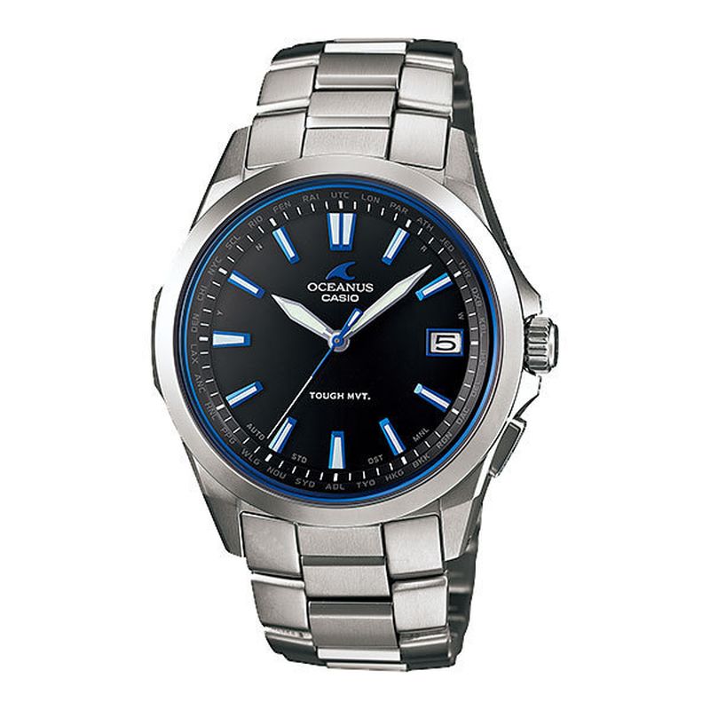 CASIO OCEANUS 電波ソーラー CASIO OCEANUS（オシアナス）3 hands model 電波ソーラー【OCW-S100