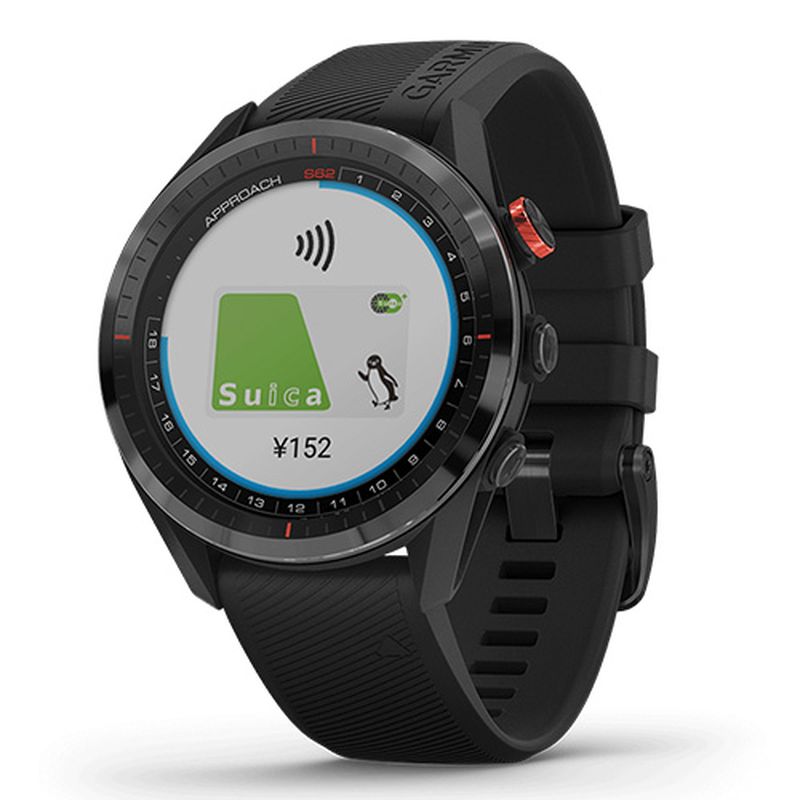 ガーミンS62ブラックCT10×15個付 GARMIN(ガーミン)Approach アプローチ S62 Black【010-02200