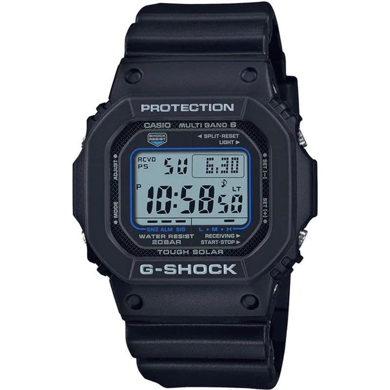 カシオ ジーショック 5600 SERIES 電波ソーラー デジタル ブラック CASIO G-SHOCK（ジーショック）5600 SERIES デジタル 電波ソーラー【GW