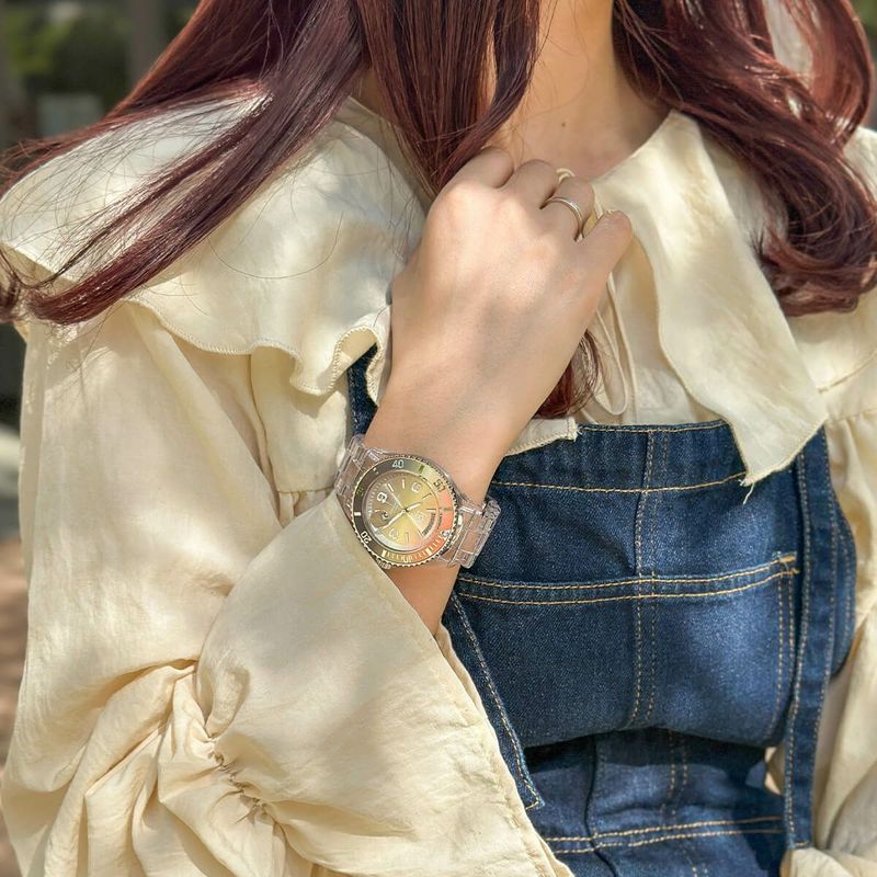 ICE watch（アイスウォッチ）ICE clear sunset ヨガ ミディアム 40mm