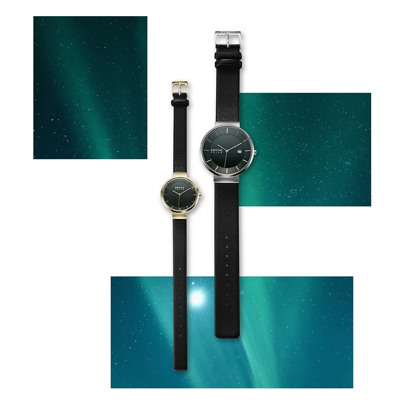 BERING�ʥ١���󥰡� SCANDINAVIAN SOLAR Deep green 27mm ��14627-439-J��