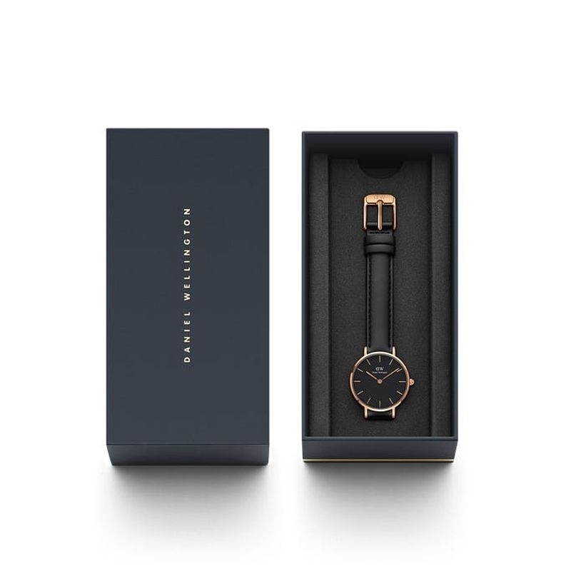 Daniel Wellington(˥륦ȥ PETITE SHEFFIELD BLACK 28mm  ڥХɥ顼 ֥å DW00100224