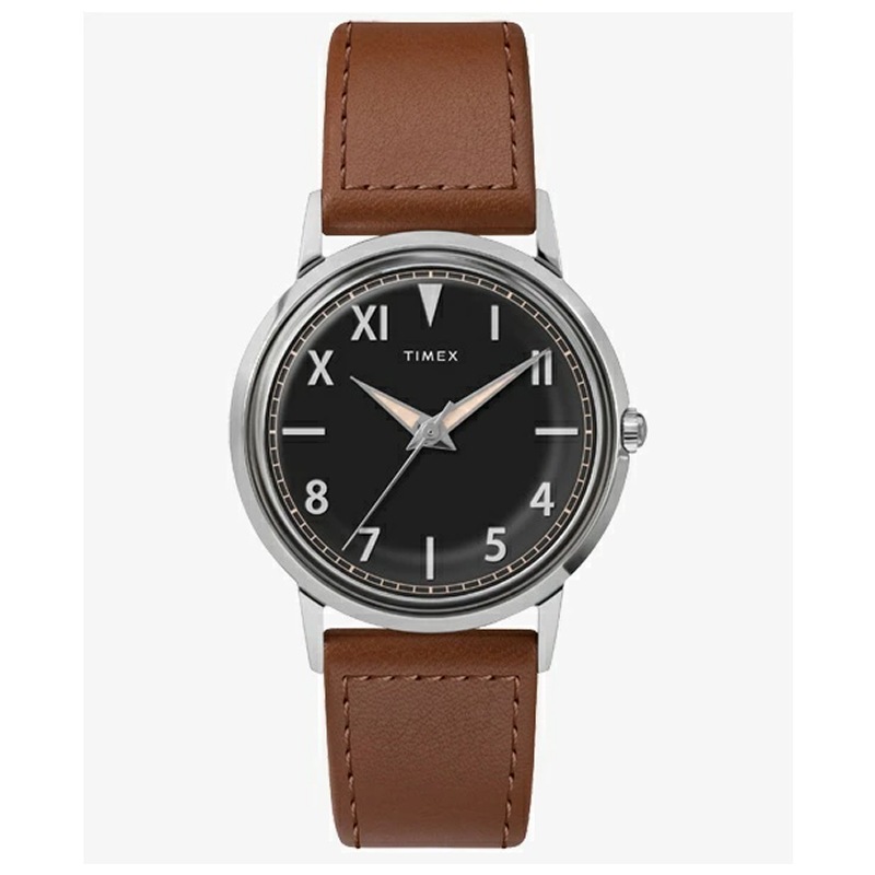 マーリン カリフォルニア ダイアル ブラック×ブラウン TIMEX（タイメックス）マーリン カリフォルニア・ダイアル 34mm