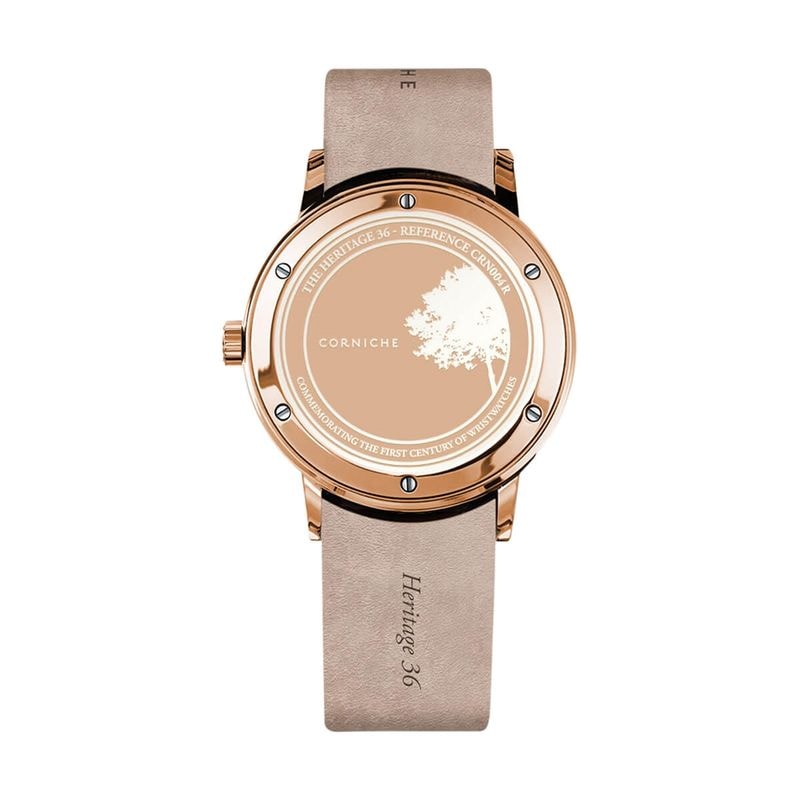 美品 CORNICHE Heritage36 ゴールド 腕時計 コーニッシュ CORNICHE（コーニッシュ）ヘリテージ Heritage 36 Gold / White