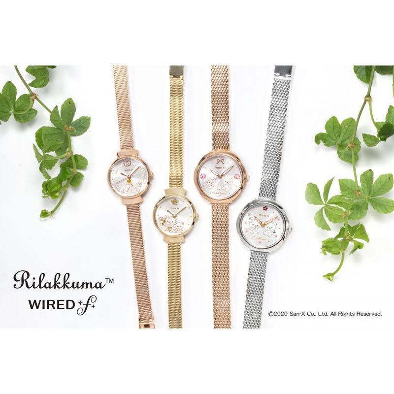 雑貨 SEIKO WIRED f（ワイアードエフ）【限定350本】リラックマ コラボ第二