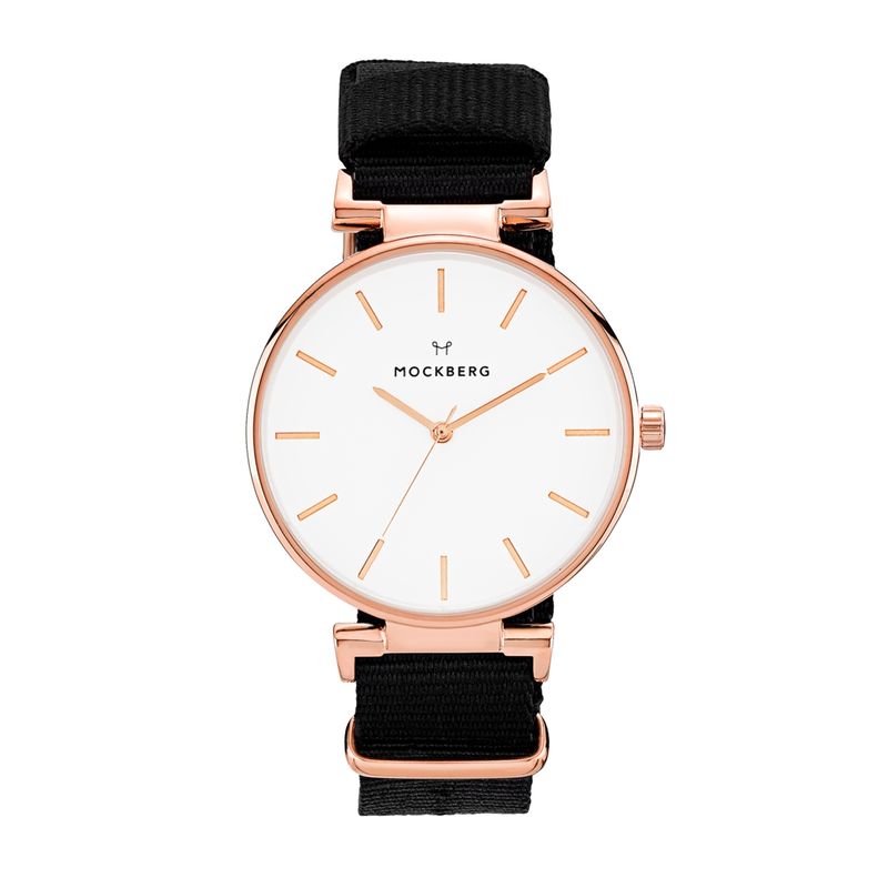 MOCKBERG モデスト ナト Modest Nato ローズゴールド MOCKBERG(モックバーグ)モデスト ナト Modest Nato 34mm