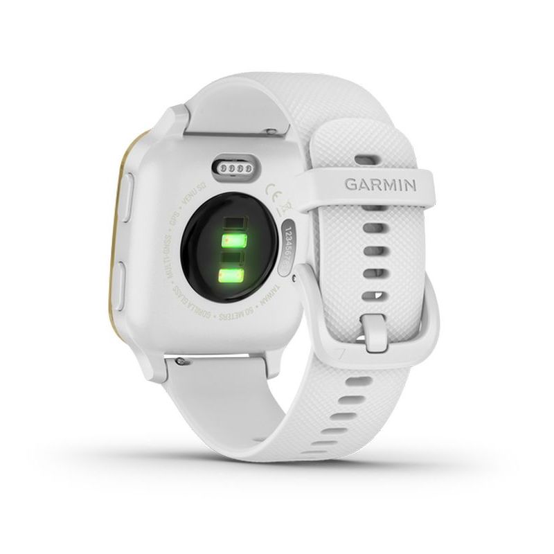 GARMIN（ガーミン）Venu Sq White/Light Gold【010-02427-71 