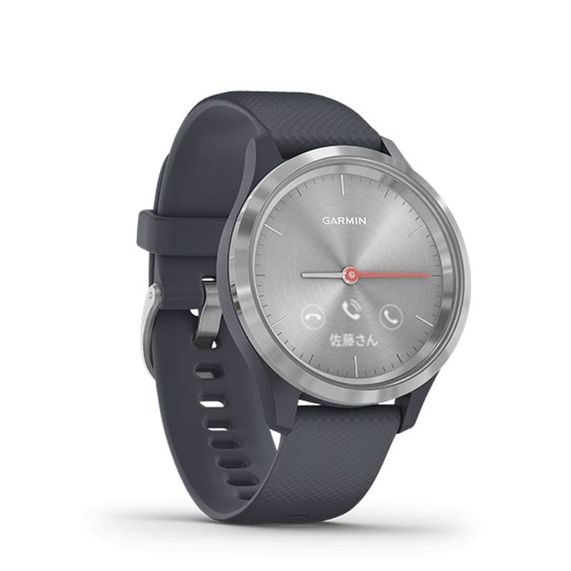 GARMINʥߥˡSuicaб vivomove  ࡼ 3S Granite Blue / Silver ϥ֥åɥޡȥå 010-02238-70