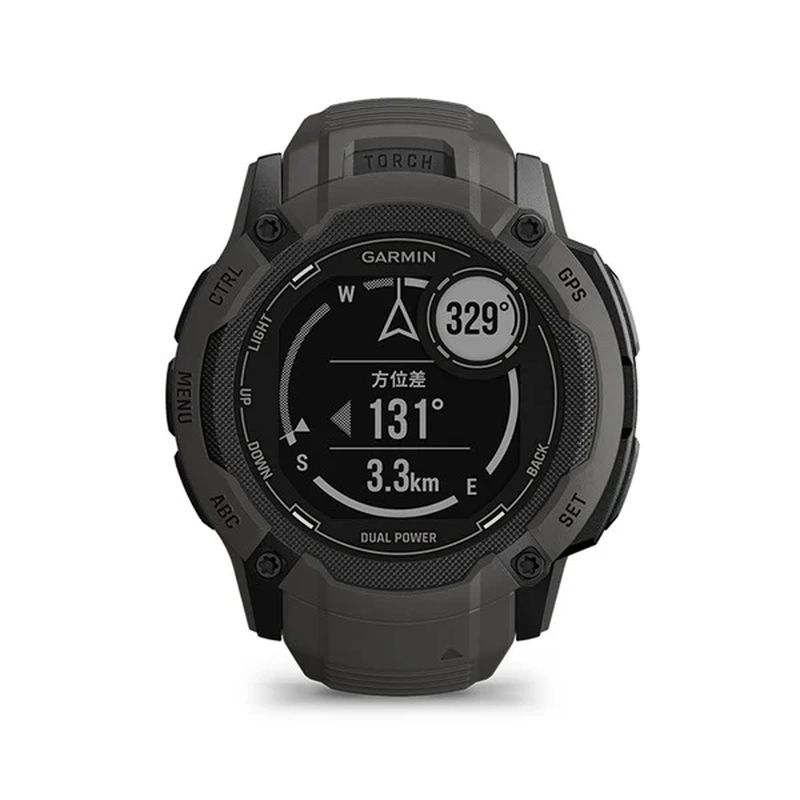 ガーミンGARMIN Instinct Dual Power Graphite Instinct 2X Dual Power | スマートウォッチ | Garmin 日本