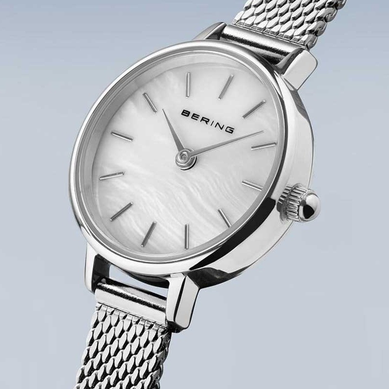 BERING�ʥ١���󥰡� CLASSIC MINI SILVER 22mm ��11022-004��
