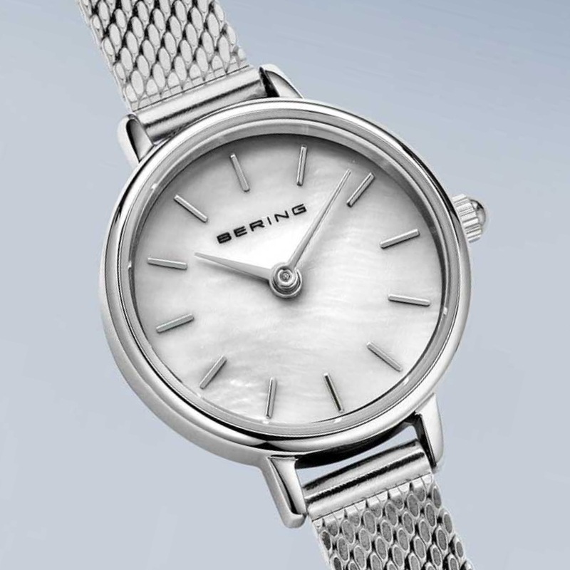 BERING�ʥ١���󥰡� CLASSIC MINI SILVER 22mm ��11022-004��