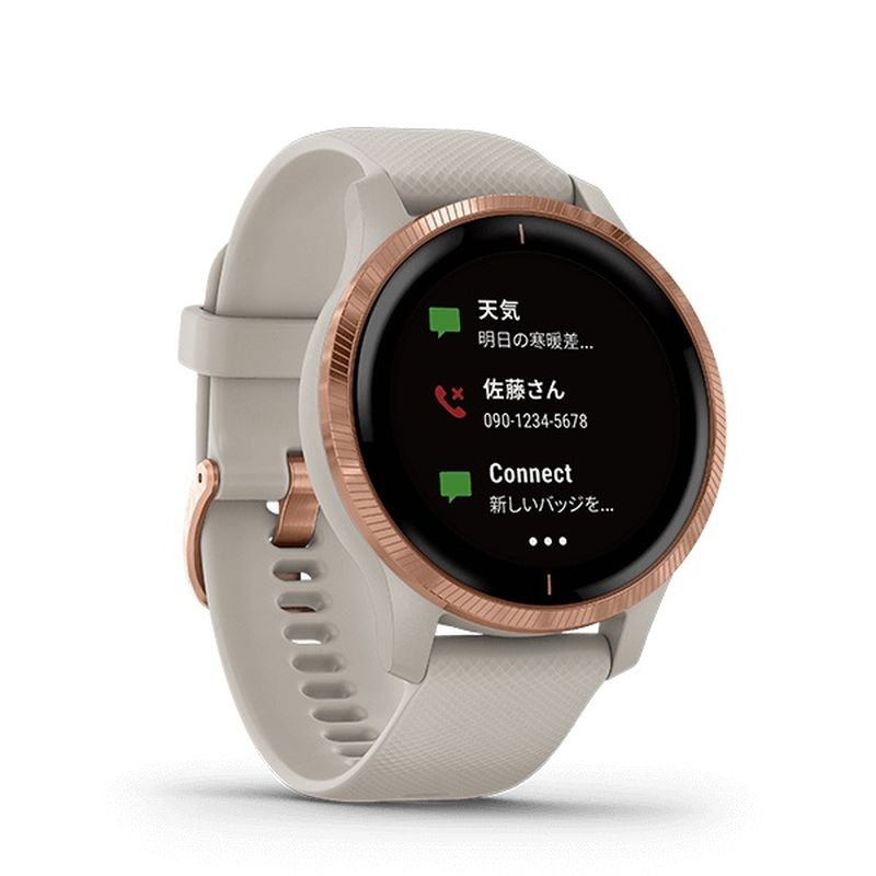 GARMINʥߥVenu Light Sand / Rose Gold010-02173-27