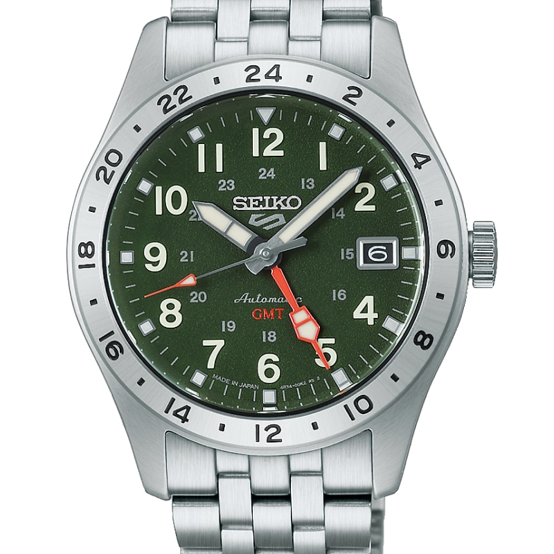 SEIKO 5 SPORTS�ʥե����֥��ݡ��ġ� Field series Field Sports Style GMT ��ǥ� �ᥫ�˥��� ��ư���� ��HDB001J��