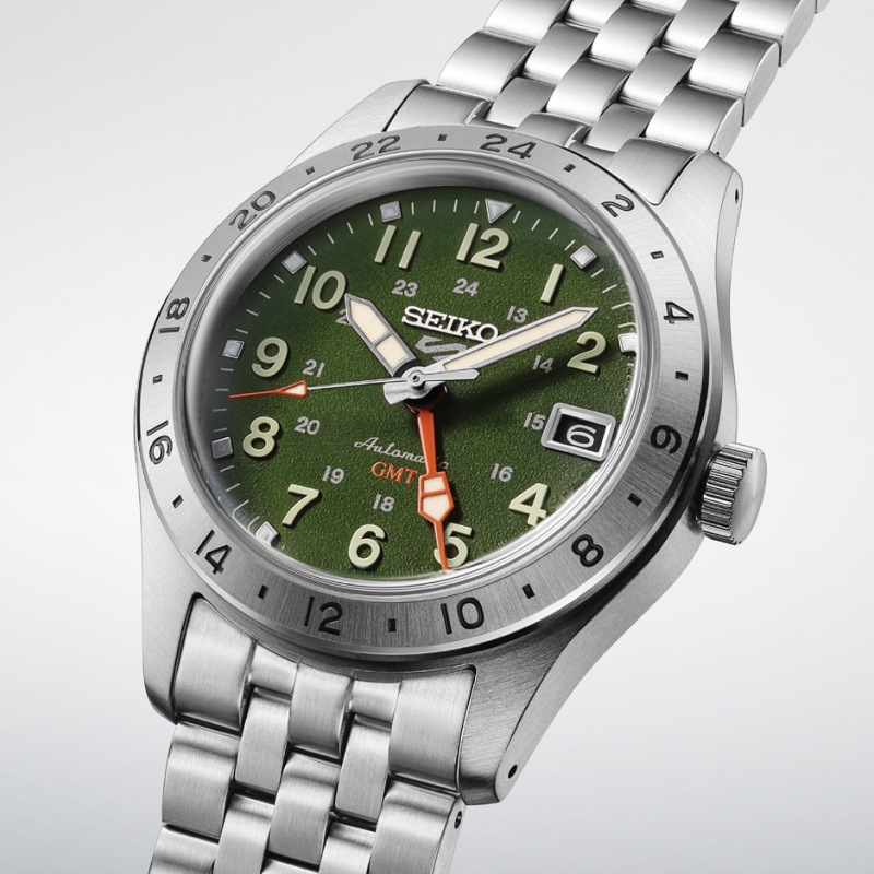 SEIKO 5 SPORTS�ʥե����֥��ݡ��ġ� Field series Field Sports Style GMT ��ǥ� �ᥫ�˥��� ��ư���� ��HDB001J��