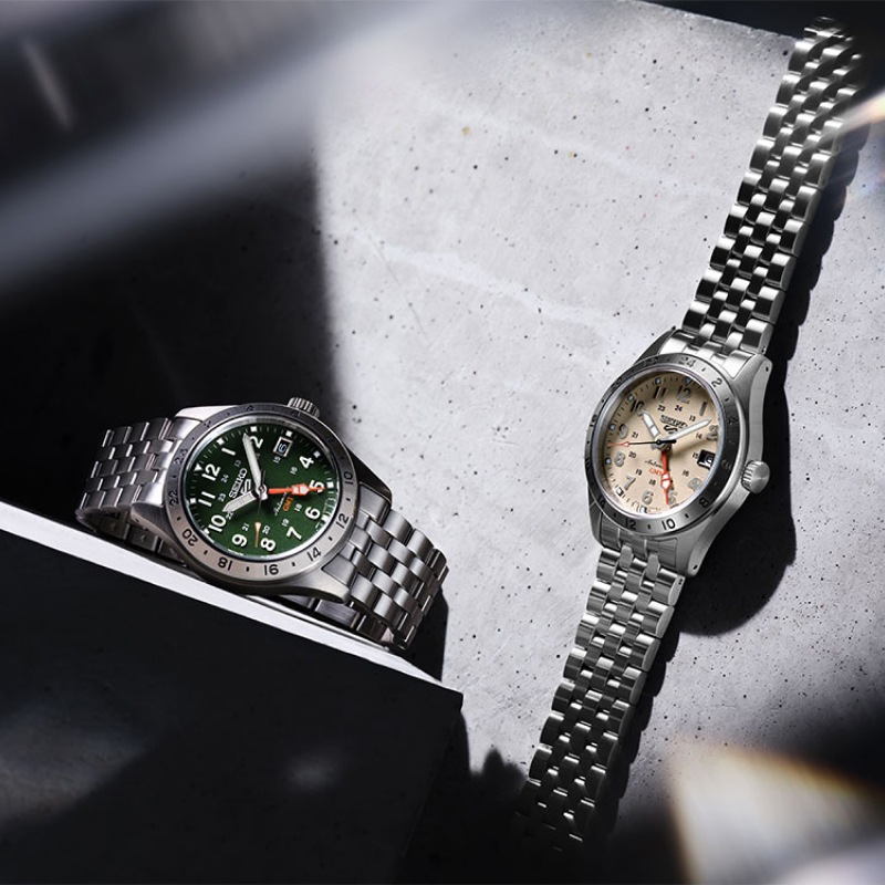 SEIKO 5 SPORTS�ʥե����֥��ݡ��ġ� Field series Field Sports Style GMT ��ǥ� �ᥫ�˥��� ��ư���� ��HDB001J��
