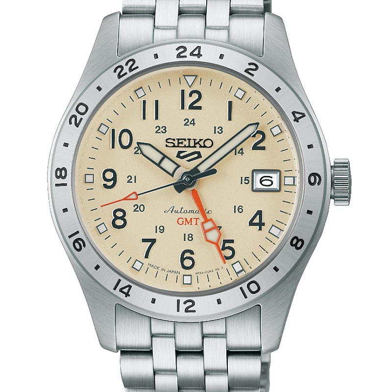 SEIKO 5 SPORTS�ʥե����֥��ݡ��ġ� Field series Field Sports Style GMT ��ǥ� �ᥫ�˥��� ��ư���� ��HDB002J��