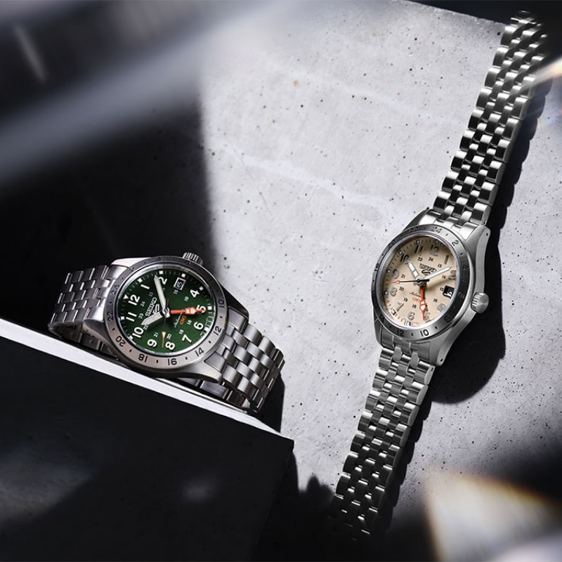 SEIKO 5 SPORTS�ʥե����֥��ݡ��ġ� Field series Field Sports Style GMT ��ǥ� �ᥫ�˥��� ��ư���� ��HDB002J��