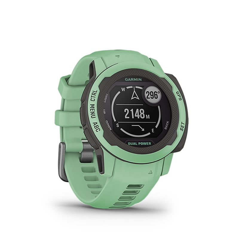 GARMIN（ガーミン）Instinct 2S Dual Power Neo Tropic【010-02564-42  