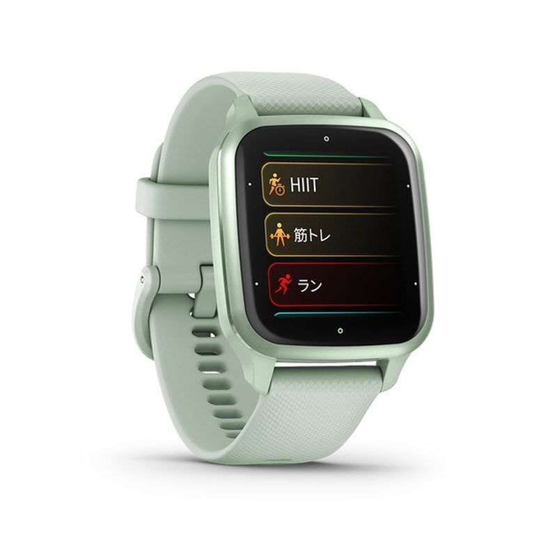 GARMIN（ガーミン）Venu Sq 2 Cool Mint/Metallic Mint【010