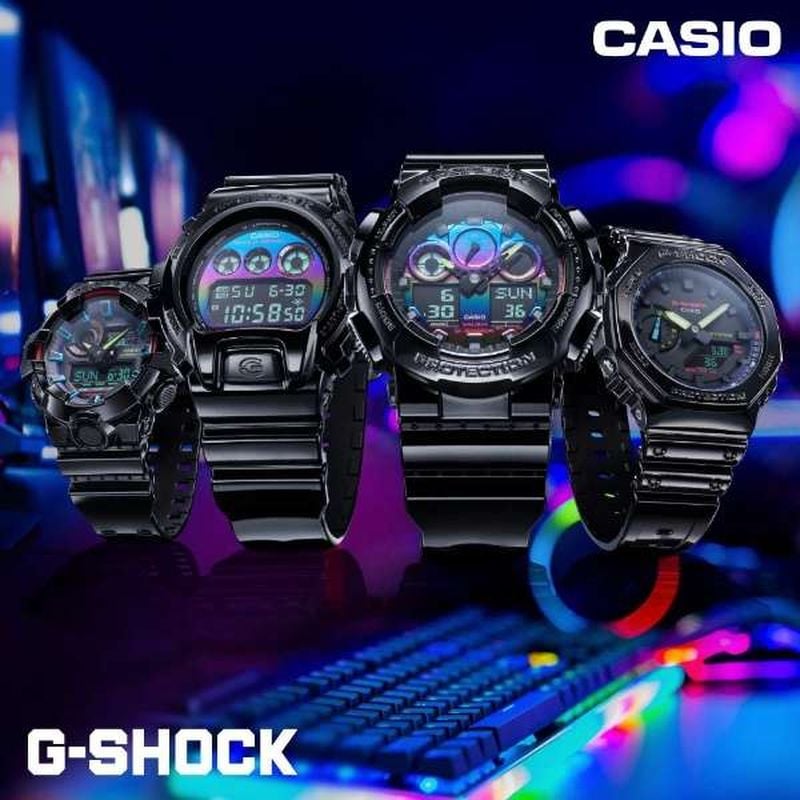 CASIO G-SHOCK（ジーショック）Virtual Rainbow：Gamer's RGB