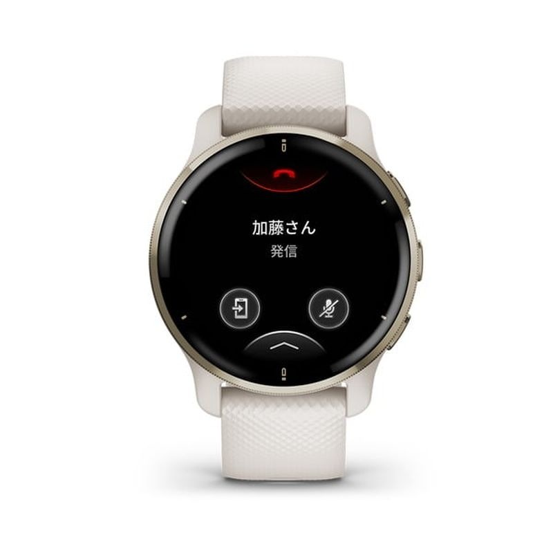 GARMIN�ʥ����ߥ��Venu 2 Plus Ivory / Cream Gold��010-02496-42��