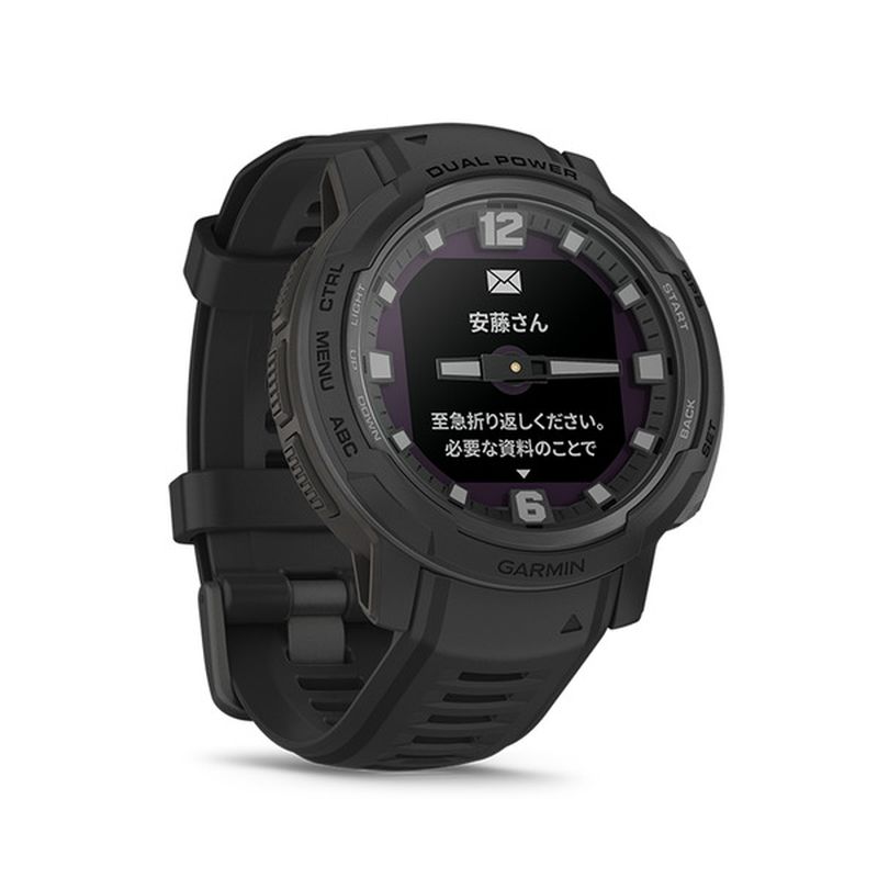 GARMIN�ʥ����ߥ��Instinct Crossover Dual Power Tactical Edition Black��010-02730-40��