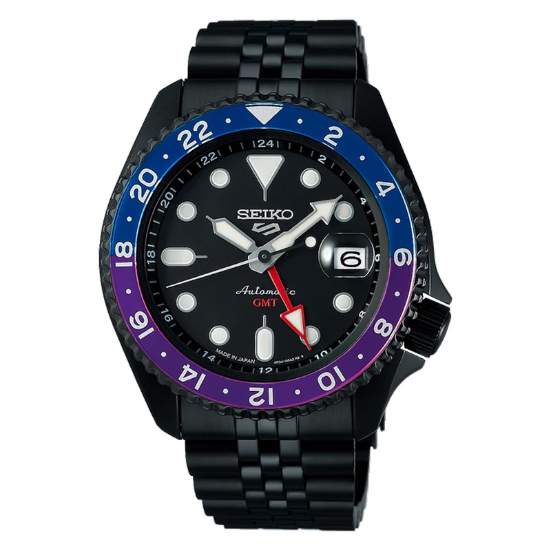 SEIKO 5 SPORTS�ʥե����֥��ݡ��ġˡڸ������700�ܡ�SKX Sense Style GMT YUTO HORIGOME LIMITED EDITION��SBSC015��
